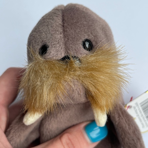 TY Beanie Babie "Jolly" Extremely RARE with Two Tush Tags! Dual US & Canadian - Picture 4 of 12